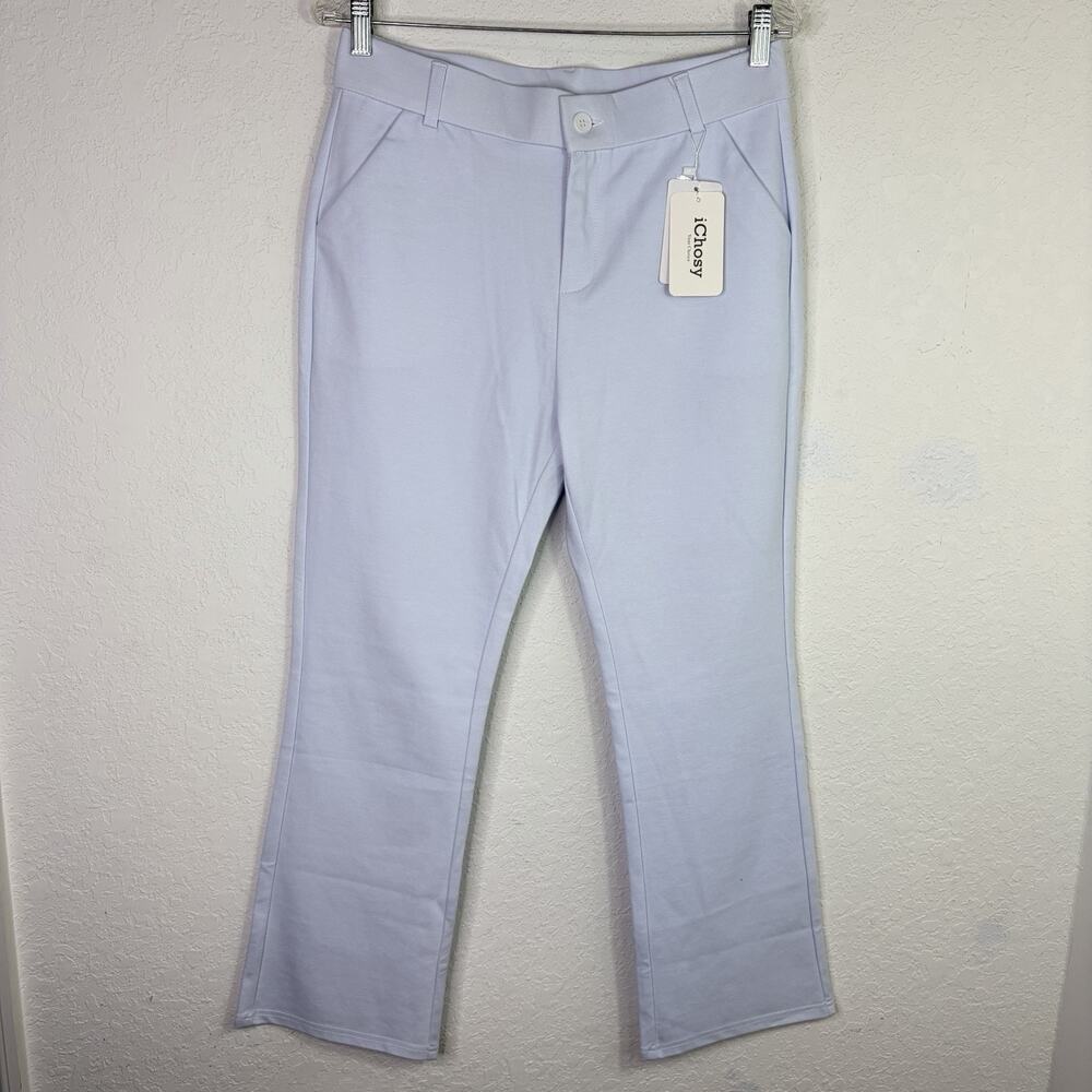 iChosy Baby Blue Trouser Pants Size 10 New With Tags, spring, preppy, work, city